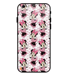 Happy Minnie iPhone 6s Glass Back Cover