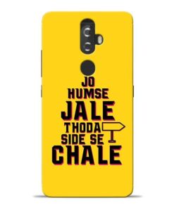 Humse Jale Side Se Lenovo K8 Plus Mobile Cover