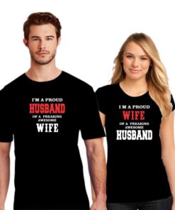 Husband Wife Couple T shirt