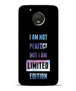 I Am Not Perfect Moto E4 Plus Mobile Cover