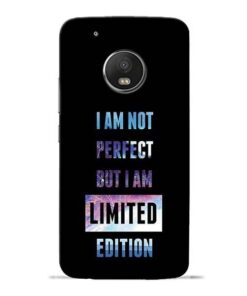 I Am Not Perfect Moto G5 Plus Mobile Cover