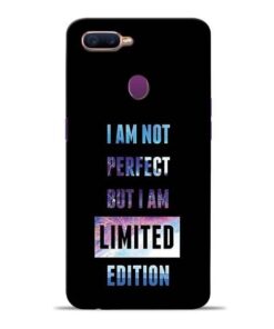 I Am Not Perfect Oppo F9 Pro Mobile Cover