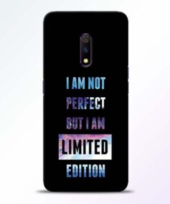 I Am Not Perfect Realme X Mobile Cover