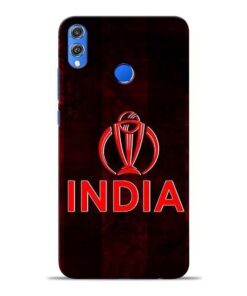 India Worldcup Honor 8X Mobile Cover