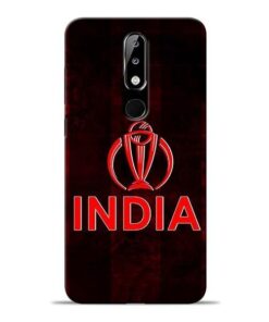 India Worldcup Nokia 5.1 Plus Mobile Cover