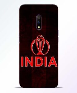 India Worldcup Realme X Mobile Cover