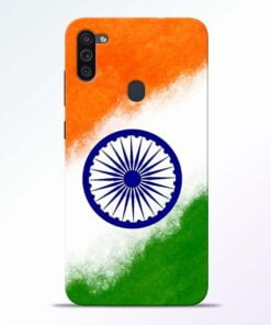 Indian Flag Samsung M11 Mobile Cover - CoversGap