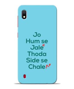 Jo Humse Jale Samsung A10 Mobile Cover