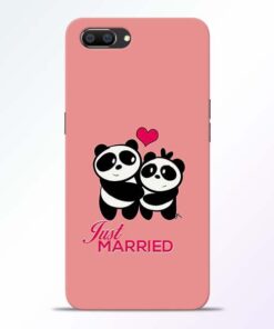 Just Married Realme C1 Mobile Cover