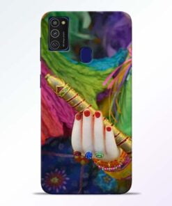 Krishna Hand Samsung M21 Mobile Cover