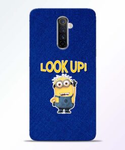 Look Up Minion Realme X2 Pro Mobile Cover