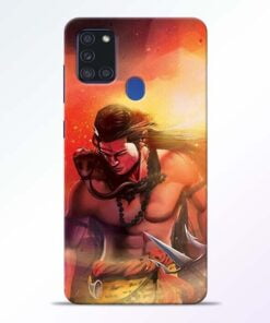 Lord Mahadev Samsung Galaxy A21s Mobile Cover - CoversGap