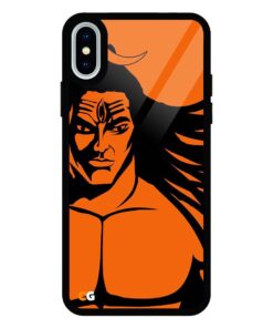 Lord Shiva iPhone XS Max Glass Cover