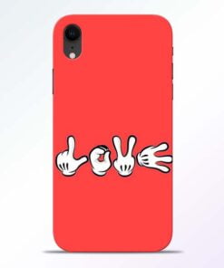 Love Symbol iPhone XR Mobile Cover