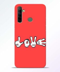 Love Symbol Realme 6i Mobile Cover - CoversGap