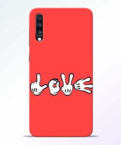 Love Symbol Samsung Galaxy A70 Mobile Cover - CoversGap