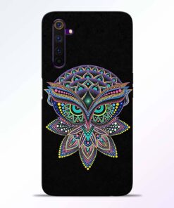 Mandala Owl Realme 6 Back Cover