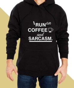 Coffee & Sarcasm Hoodies for Men