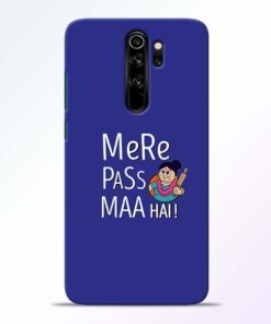 Mere Paas Maa Redmi Note 8 Pro Mobile Cover