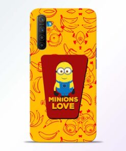 Minions Love Realme XT Mobile Cover