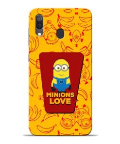 Minions Love Samsung A30 Mobile Cover