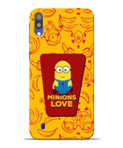 Minions Love Samsung M10 Mobile Cover