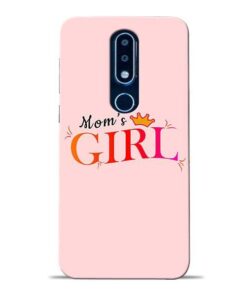 Mom Girl Nokia 6.1 Plus Mobile Cover