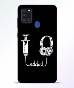 Music Addict Samsung Galaxy A21s Mobile Cover - CoversGap