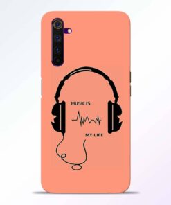 Music My Life Realme 6 Pro Back Cover