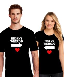 My Weirdo Couple T shirt