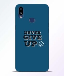 Never Give Up Samsung Galaxy A10s Mobile Cover