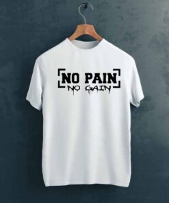 No Pain Gym T shirt on Hanger