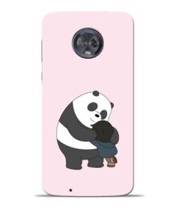 Panda Close Hug Moto G6 Mobile Cover