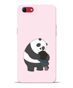 Panda Close Hug Oppo A83 Mobile Cover