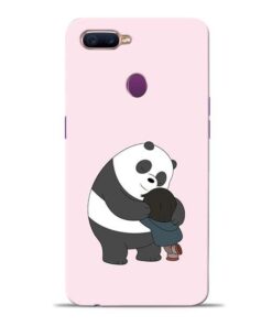 Panda Close Hug Oppo F9 Pro Mobile Cover