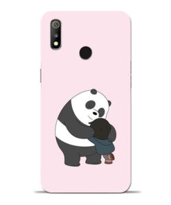 Panda Close Hug Oppo Realme 3 Mobile Cover