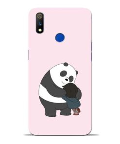 Panda Close Hug Oppo Realme 3 Pro Mobile Cover