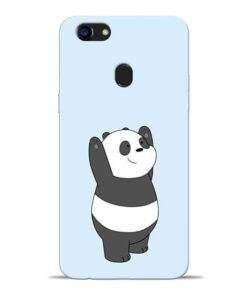 Panda Hands Up Oppo F5 Mobile Cover