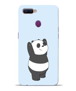 Panda Hands Up Oppo F9 Pro Mobile Cover