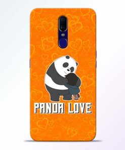 Panda Love Oppo F11 Mobile Cover