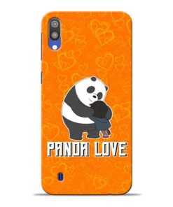 Panda Love Samsung M10 Mobile Cover