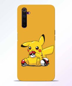 Pickachu Ball Realme 6 Pro Back Cover