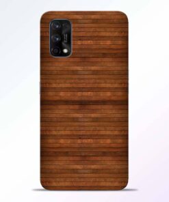 Pine Wood Realme 7 Pro Back Cover