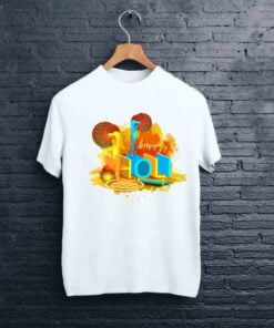 Pot Artwork Holi T shirt - CoversGap