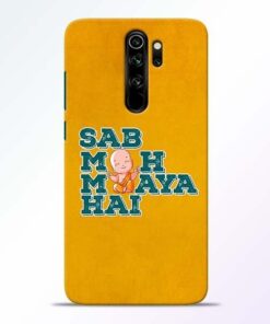 Sab Moh Maya Redmi Note 8 Pro Mobile Cover