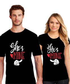 Shes Mine Hes Mine Couple T shirt