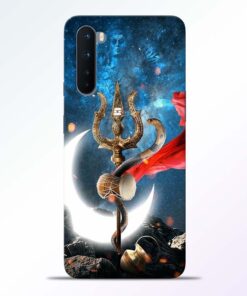 Shiva Trishul Blue Oneplus Nord Back Cover