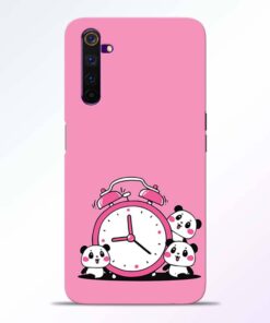 Smiling Clock Realme 6 Back Cover