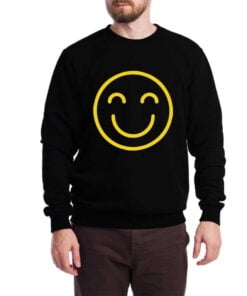 Smily Face Sweatshirt for Men