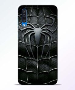 Spiderman Web Samsung A50 Mobile Cover - CoversGap